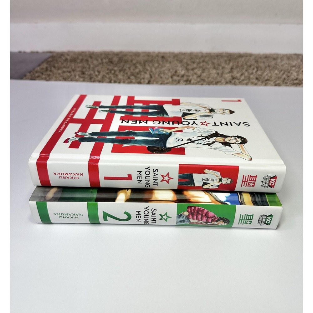 Saint Young Men Omnibus HC Book Nakamura Hikaru Sagely Saga Volumes 1 & 2